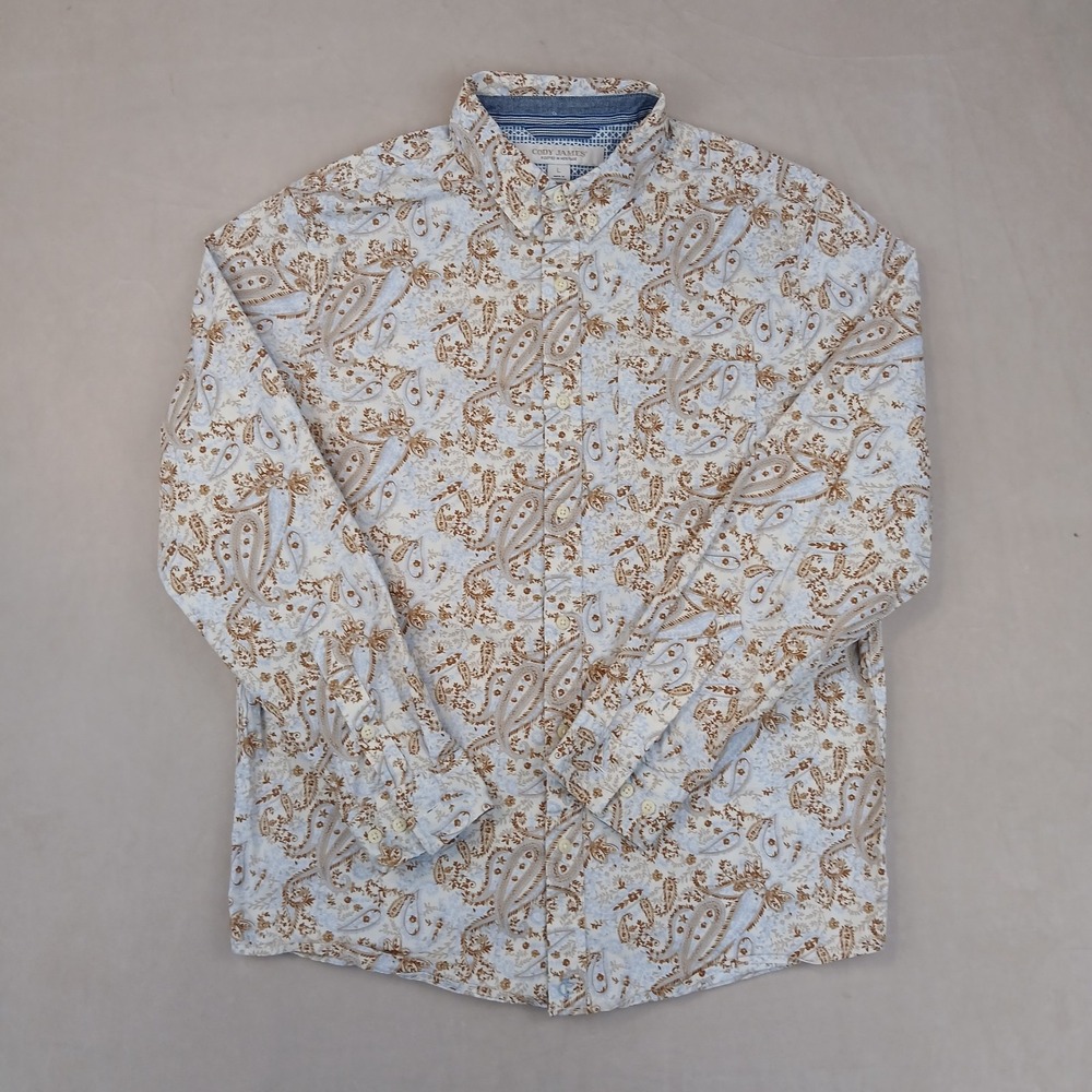 Cody James XL‎ Mens Shirt Paisley Button Down Long Sleeve 22x27 Fits Medium